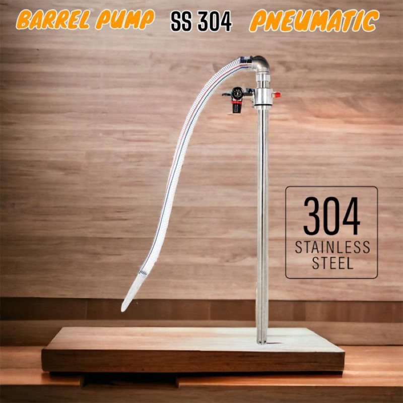 Barrel pump pneumatic stainles 304 pneumatic drum pump sus 304 40mm