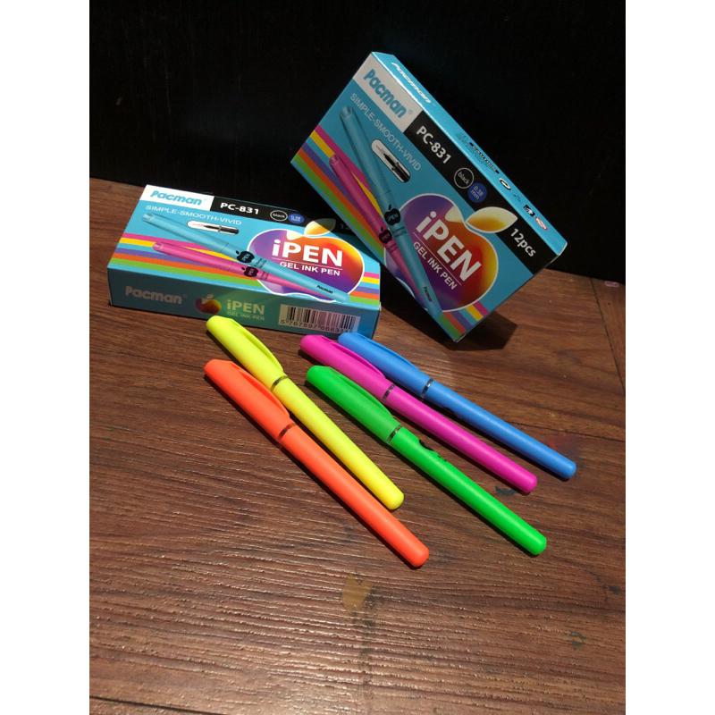 

1lsn ipen pc 831 pen gel ipen pacman Pen Gel murah