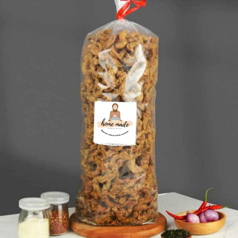 

Usus kriuk ORIGINAL 1 ball 2kg hemat partai besar harga glosiran ,,Maknyuss