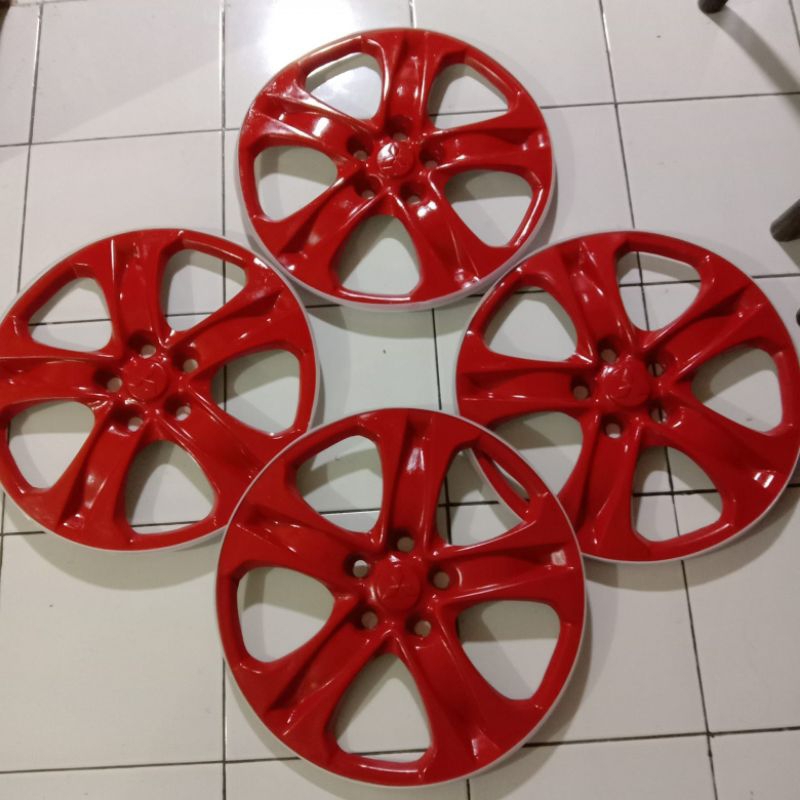 4 Biji Weldop Wildop Ring 16 Model Hyundai Lama Bahan Fiber Untuk Mobil Pikup Granmax, L300, New car
