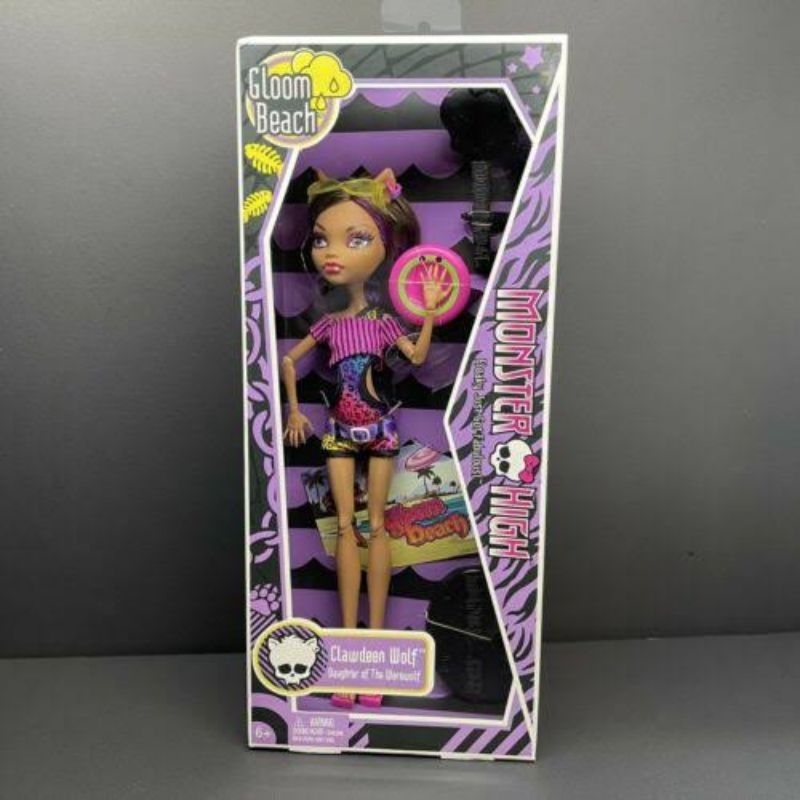 Boneka monster high clawdeen wolf gloom beach