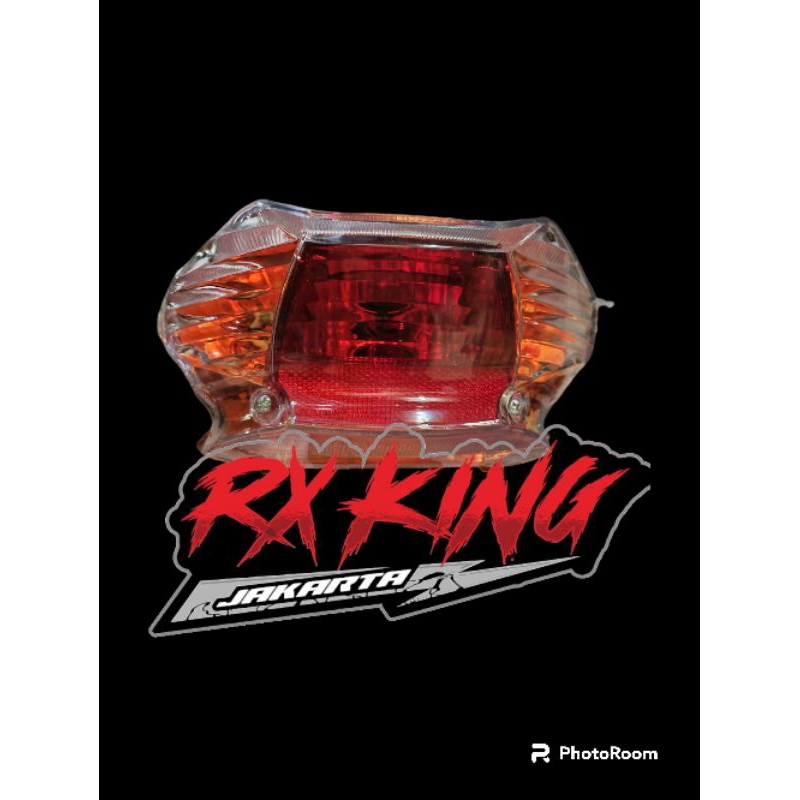 lampu belakang mio smile mio sporty modif smoke oren