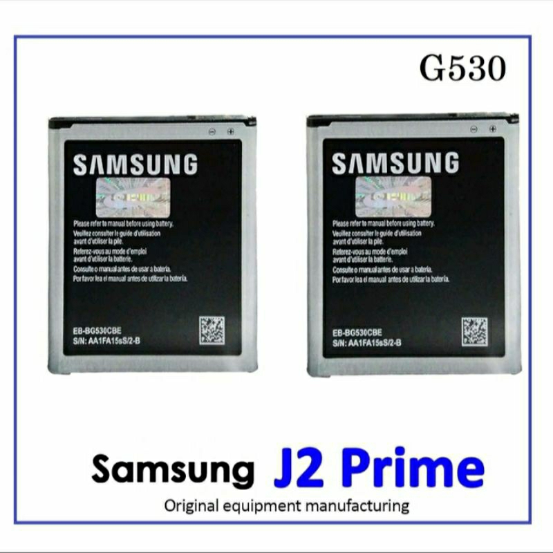 BATERAI ORI BATRE SAMSUNG GALAXY J2 PRIME PRO CORE J3 2016 J5 2015 GRAND ORIGINAL