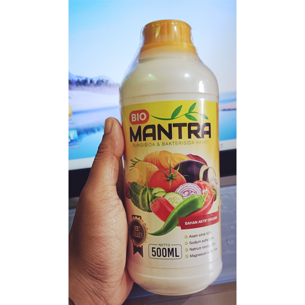 FUNGISIDA cair MANTRA mengendalikan penyakit tanaman berat 500 ml