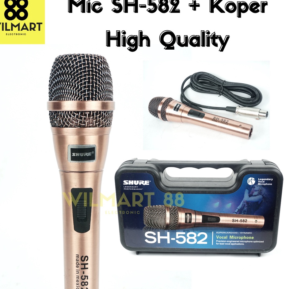 RF Microphone Kabel SH582  koper SUARA EMPUK Mic Kabel SH 582 Microphone Cable SH582  Mic SH582  Mic