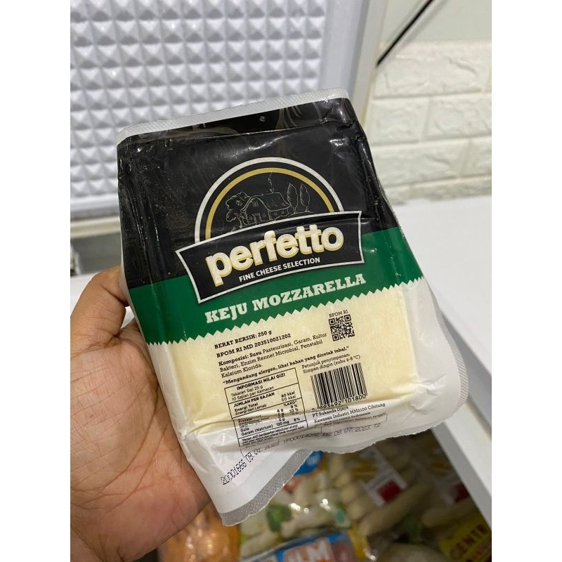 

keju mozzarella perfetto 250gr