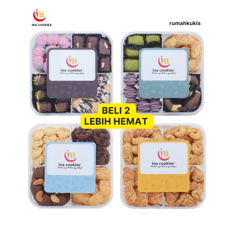 

INA COOKIES KOMBINASI - Kue Lebaran | Kombinasi Manis