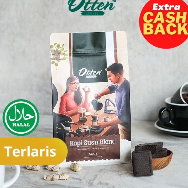 

SALE Kopi Susu Blend 5gr Biji Bubuk Commercial Blend Otten Coffee Best Seller