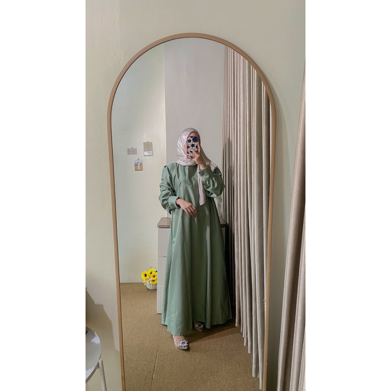 SATIN DRESS / dress lebaran / dress satin silk