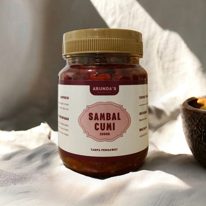 

Sambal Cumi 200gr