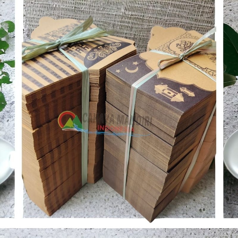 

Amplop Lebaran Craft Medium GROSIR ( 1 kg ± 500 pcs )