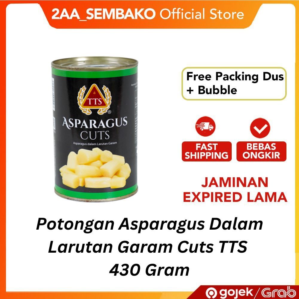 

Potongan Asparagus Dalam Larutan Garam Cuts TTS 430 Gram