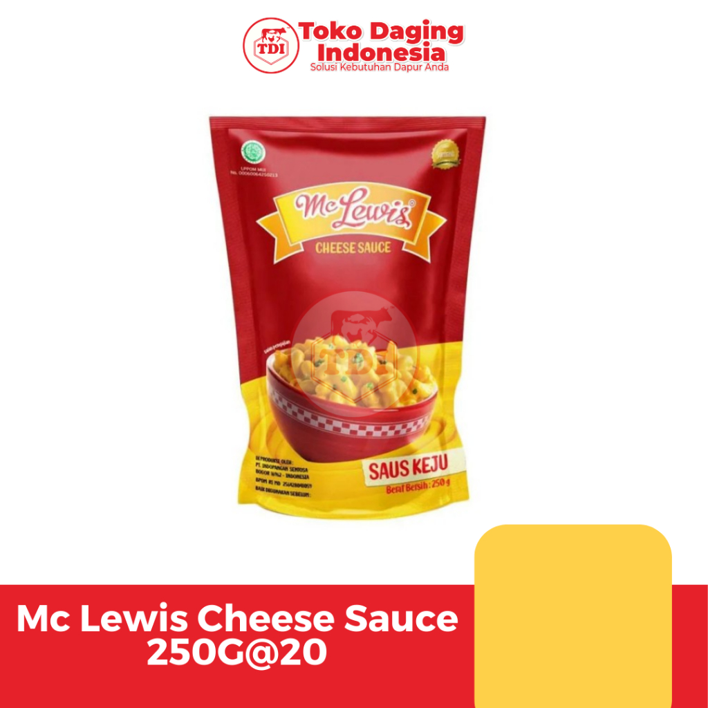 

Mc Lewis Cheese Sauce 250G@20