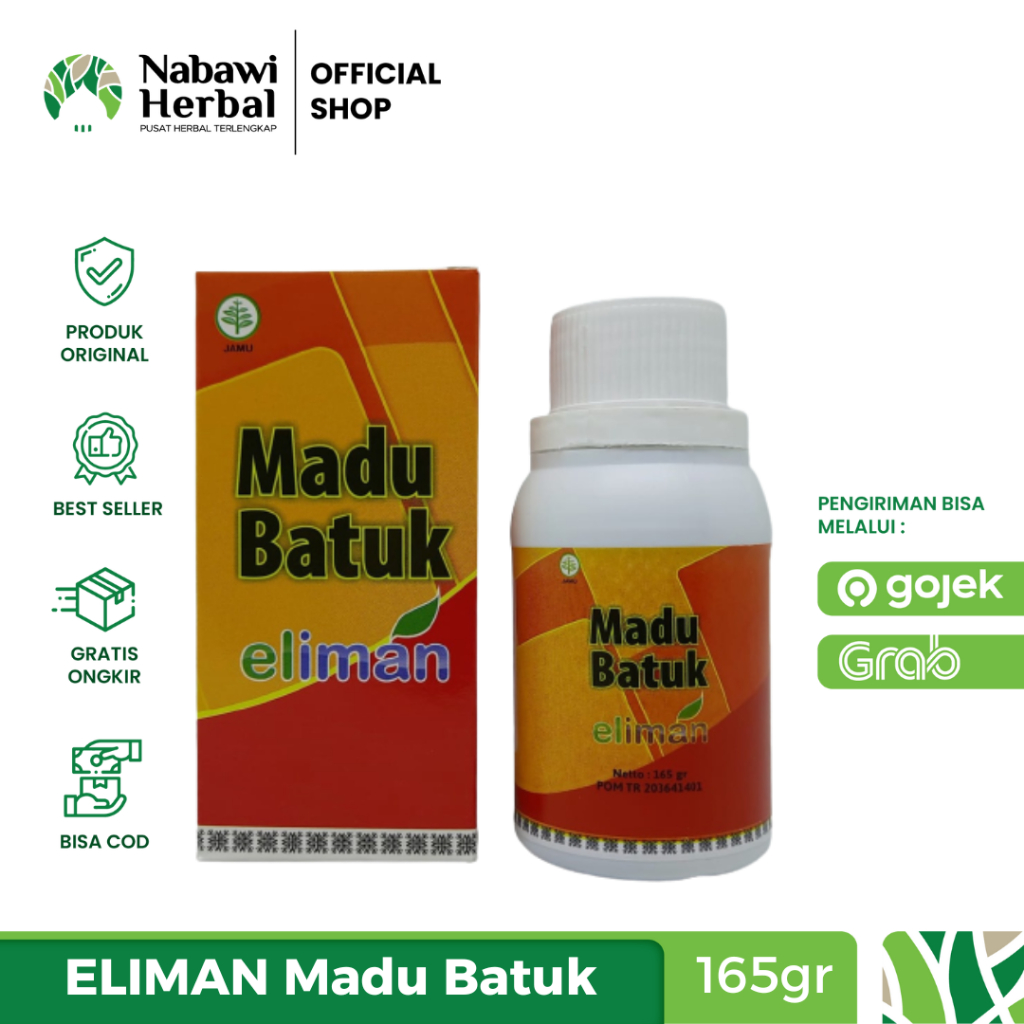 

ELIMAN EL IMAN Madu Batuk Dewasa 165 Gram