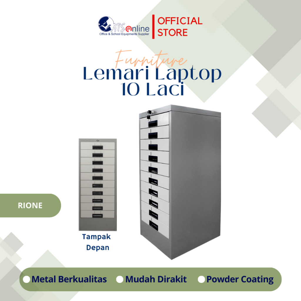 RIONE LEMARI LAPTOP 10 LACI