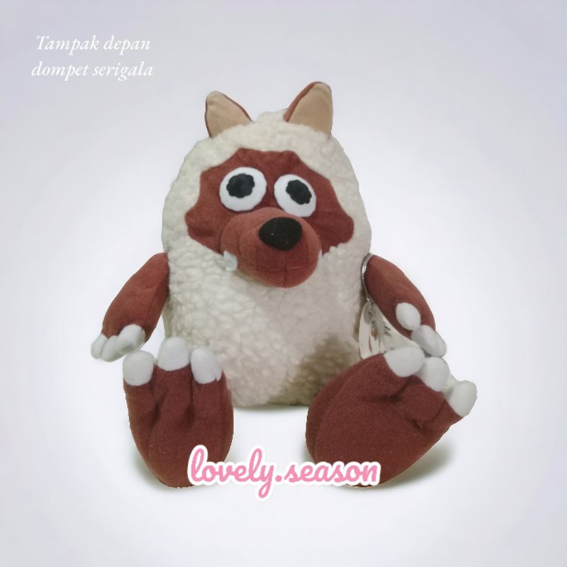 Dompet Karakter Boneka Serigala