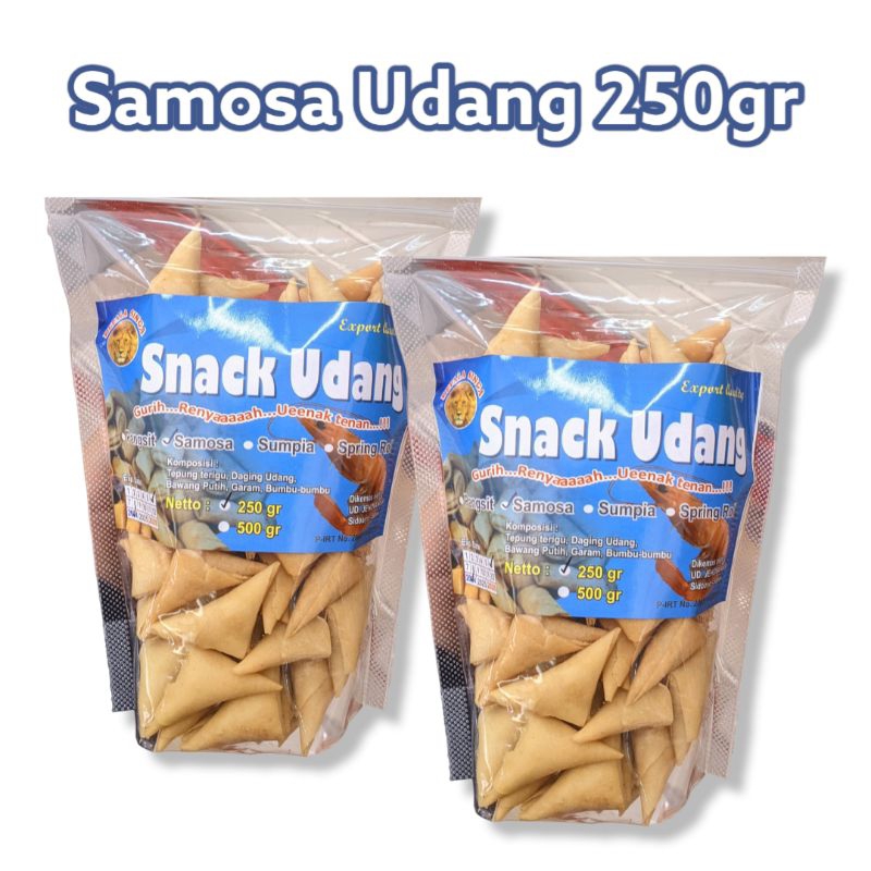 

SAMOSA UDANG BY KEPALA SINGA 250gr