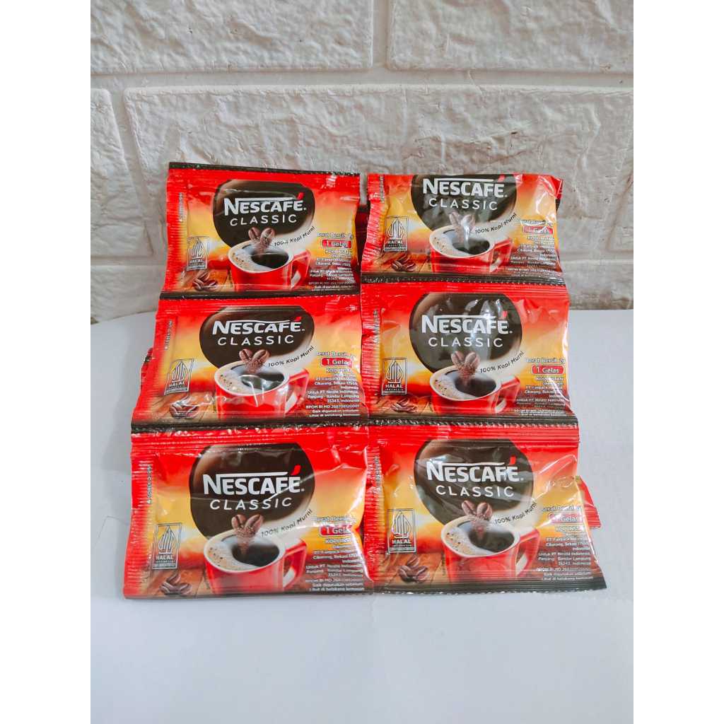 

NESCAFE CLASSIC 100% KOPI MURNI 2GR