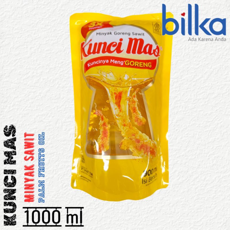 

KUNCI MAS Minyak Goreng Sawit Refill 900ml