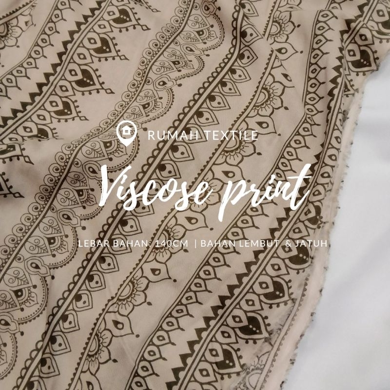 VISCOSE PRINT/VISCOSE/RAYON/KAIN RAYON MOTIF/RAYON/KAIN ETNIK/VISCOSE/KAIN MURAH