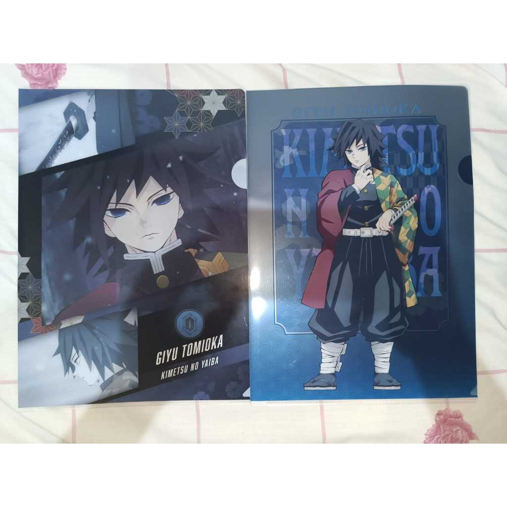 

Kimetsu No Yaiba Giyu Tomioka Demon Slayer Clear A4 File Set Japan