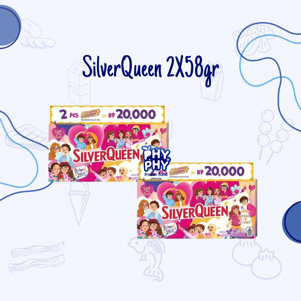 

SilverQueen Valentine Day Promo Pack 2X58gr