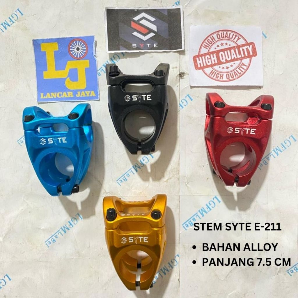 Stem SYTE ST-E211 3.5 CM OS 31.8 Warna | STEM SYTE OVERSIZE