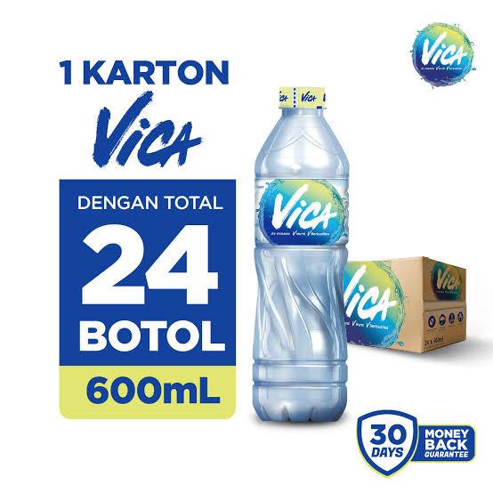 

AIR MINERAL VICA 600ml x 24PCS / DUS