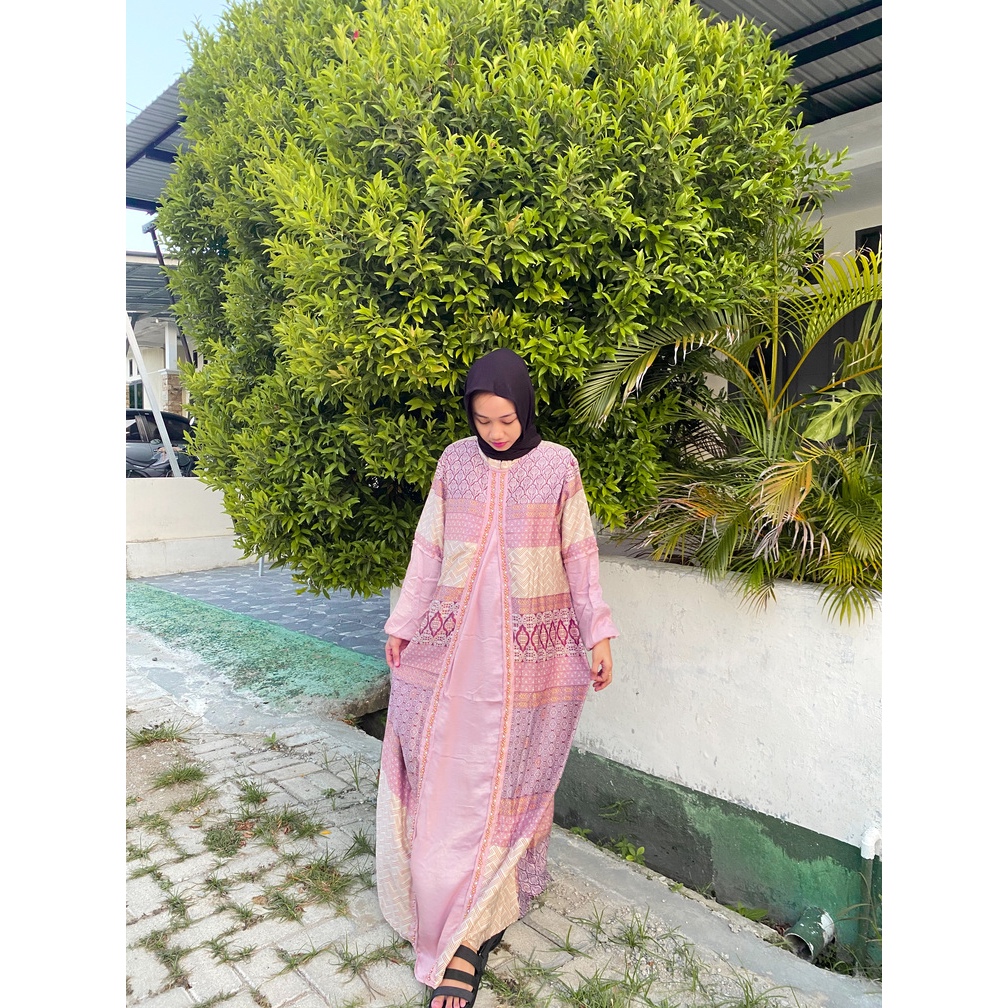 Celebest Hijab - Gamis Glamz Mutiara Mewah Premium Silk