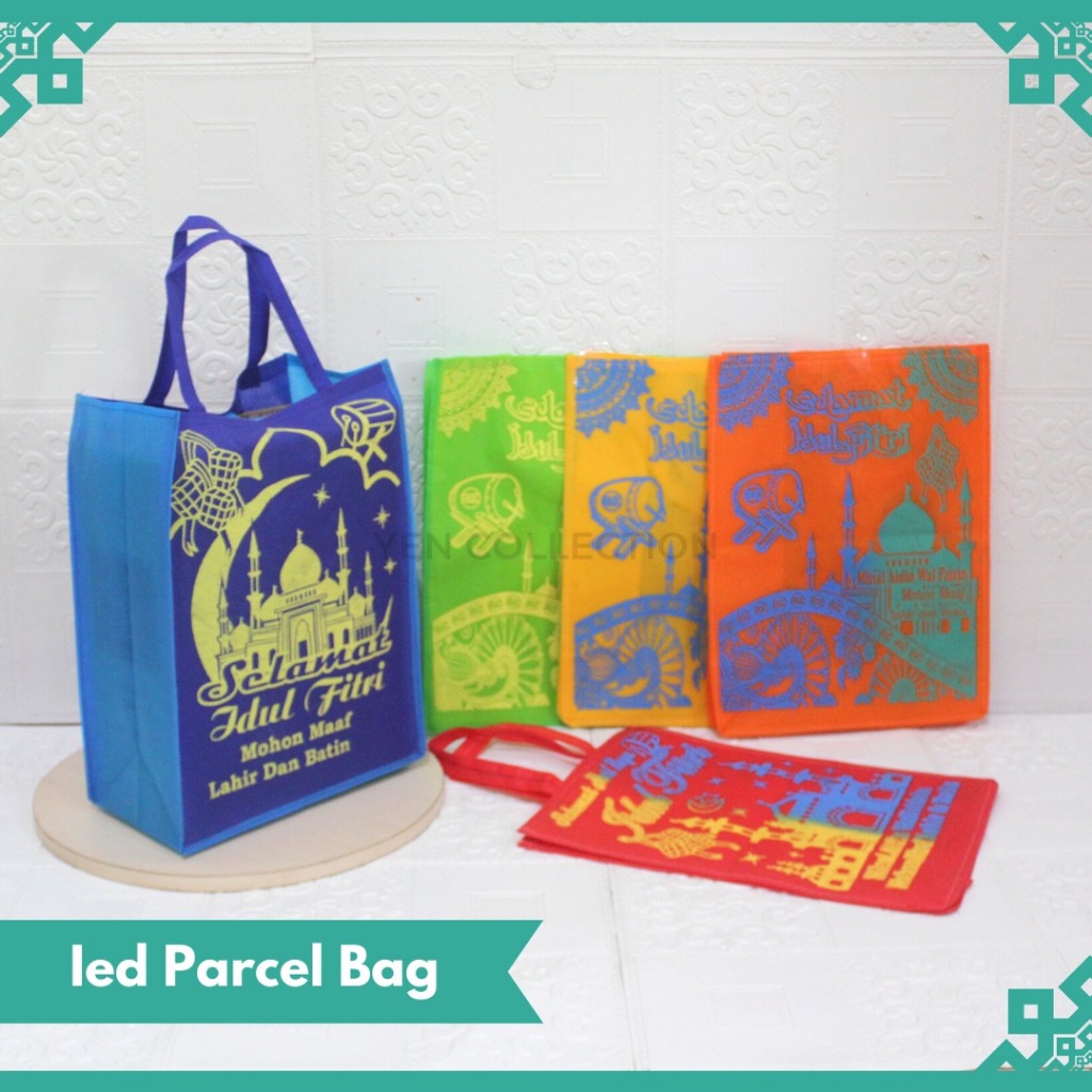 

Yen - Tas Spundbond Jinjing Motif - Goodie Bag Idul Fitri