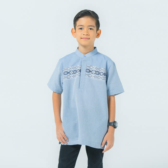 Zoya Atasan Koko Anak Lengan Pendek Batara Boy Menswear