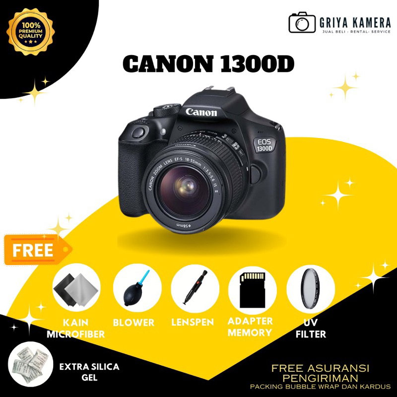 KAMERA CANON EOS 1300D