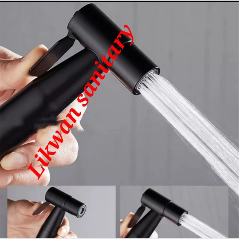 Kepala jet shower stainless sus 304 hitam /kepala jet shower stainless hitam