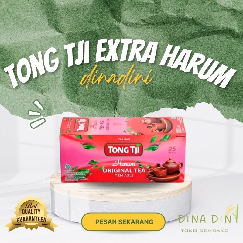 

Teh Tongtji Ektra Harum 25 Kantong kardus pink