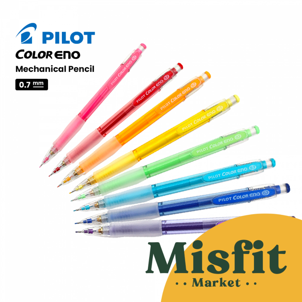 

Pilot Color Eno Mechanical Pencil 0.7 mm pensil mekanik warna warni