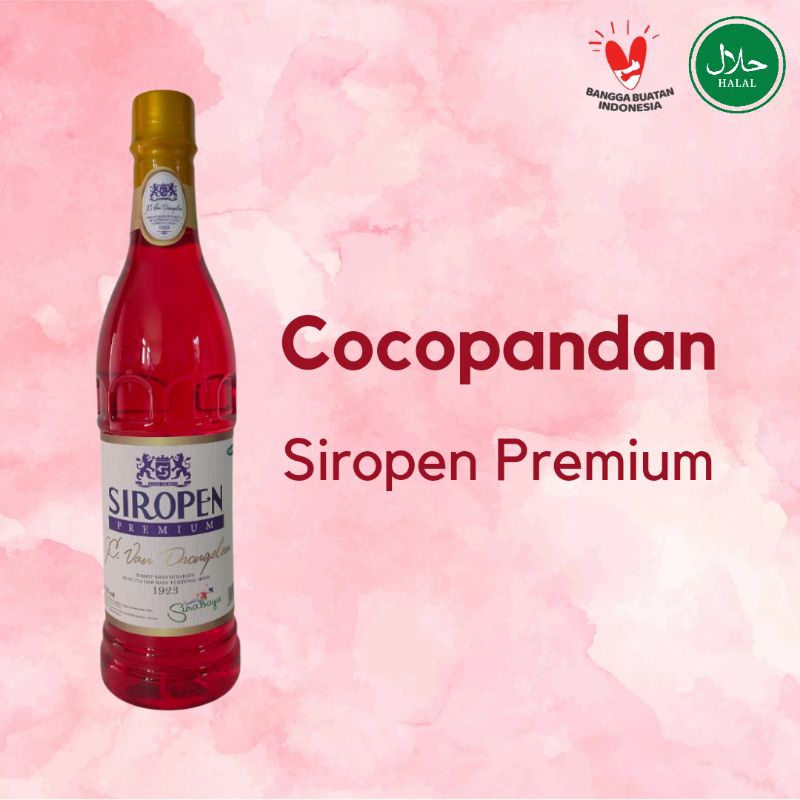 

Sirup Cocopandan Siropen Premium Flavouring Syrup 700 Ml