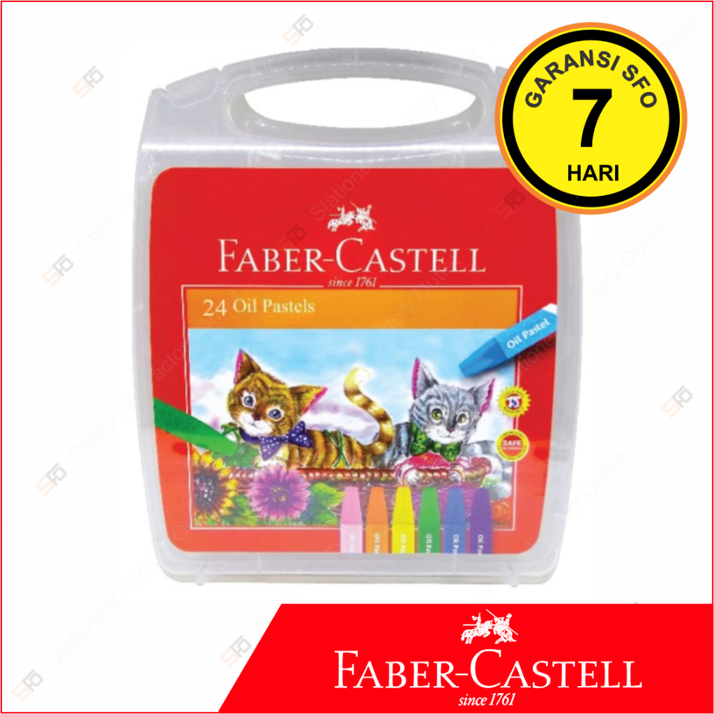 

Crayon Oil Pastel Faber Castell Isi 24 Ekonomis - SFO Semarang Official