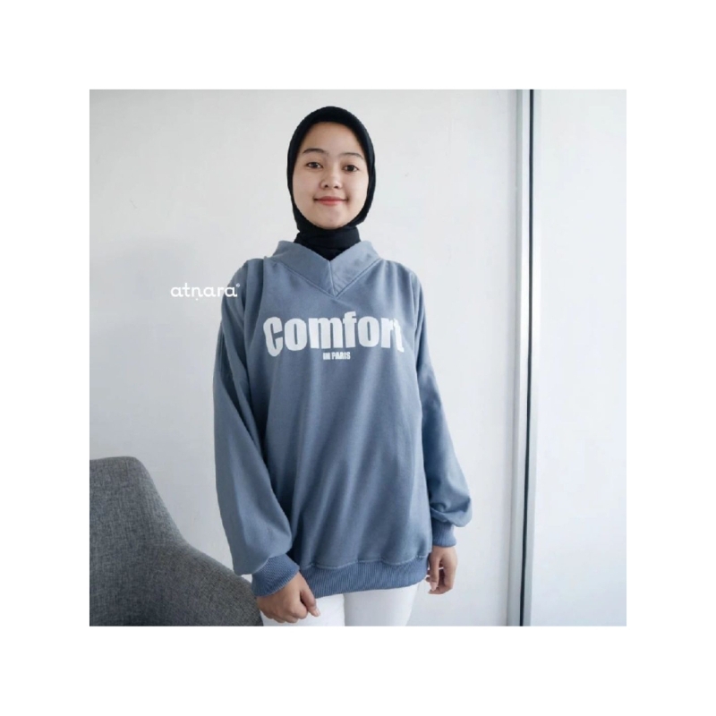 Comfort sweater - atasan hodie sweater wanita
