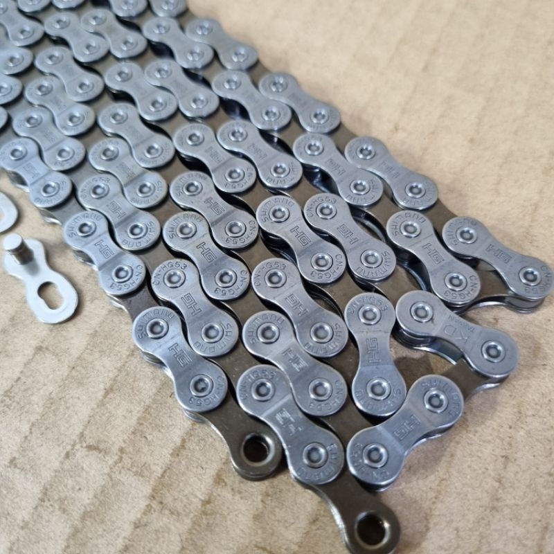 rantai balap sepeda mtb 9speed shimano hg53 original