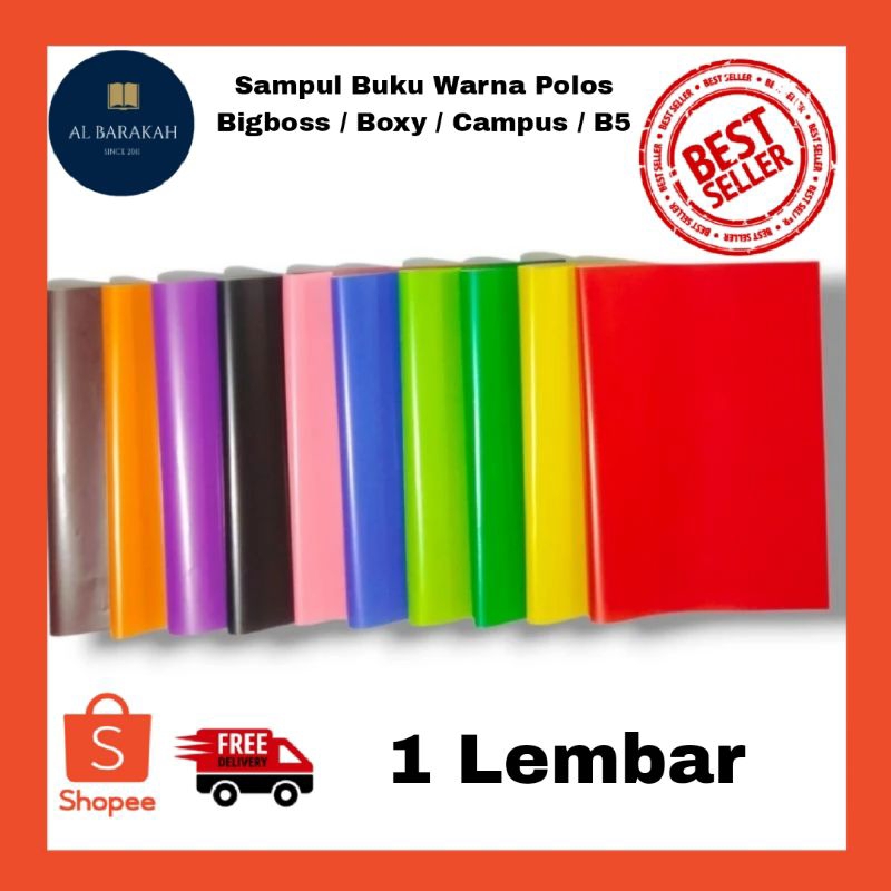 

1 Lembar !!! Sampul Buku Warna Polos Boxy / Bigboss / Sampul buku Warna warni Sampul buku warna Polos / Ukuran buku Boxy / Big Boss / Campus / B5 ukuran sampul / sampul buku kertas marmer / sampul berwarna / Sampul Marmar