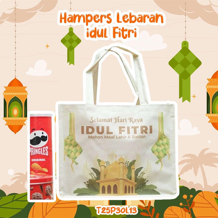 

Tas Bingkisan Lebaran CUSTOM Ukuran Sedang Tas Parcel Hari Raya Idul Fitri/ TAS BINGKISAN TERLARIS