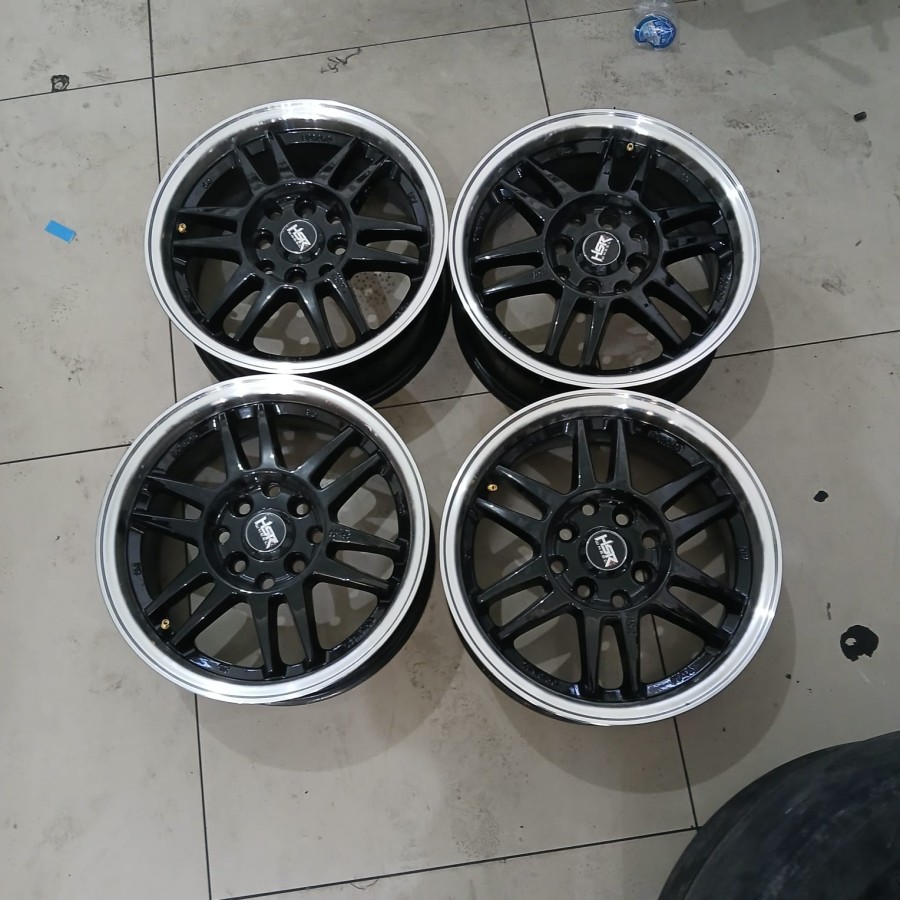 VELG AVANZA XENIA HSR RING 14 LUBANG 4 B/P ET35 MURAH HSR BLY