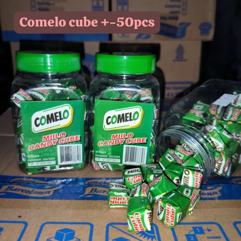 milo candy cube isi 50 / comelo candy cube isi 50