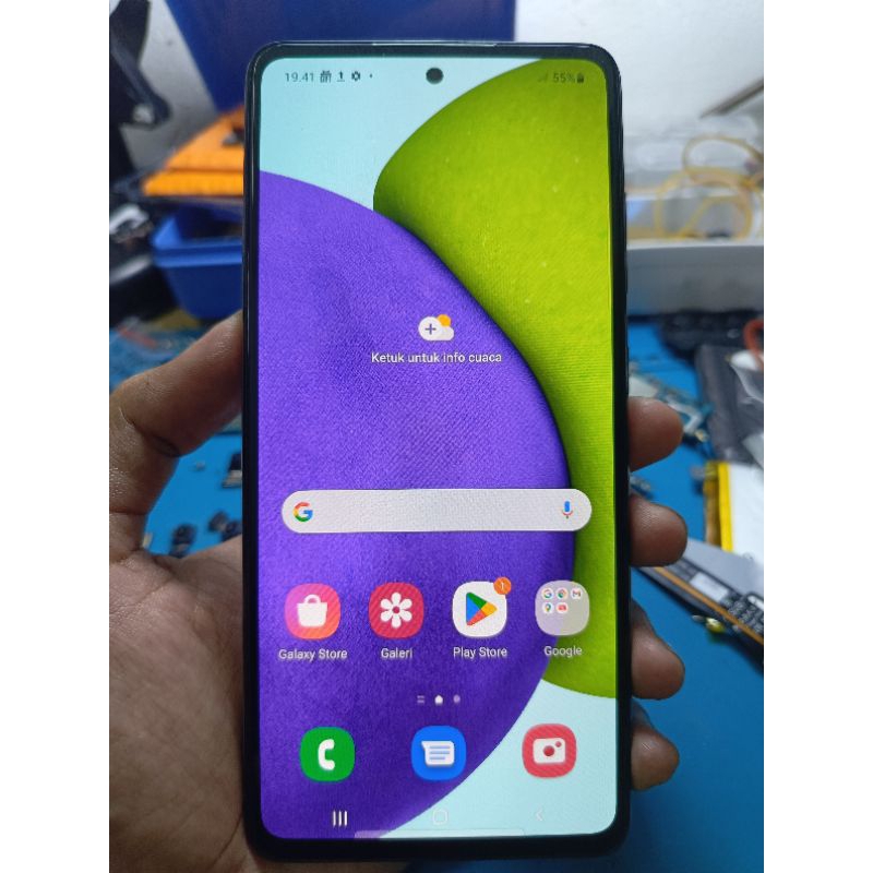 LCD Samsung A52 4G Original Copotan