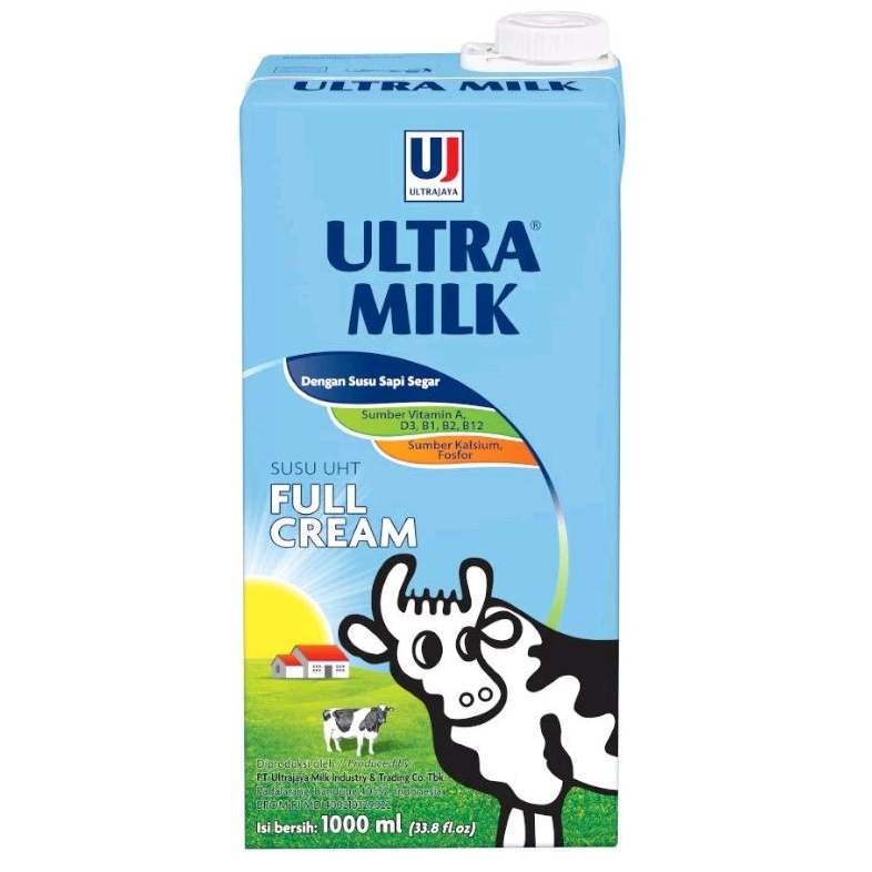 

ULTRA MILK FULL CREAM PLAIN 1000 ML