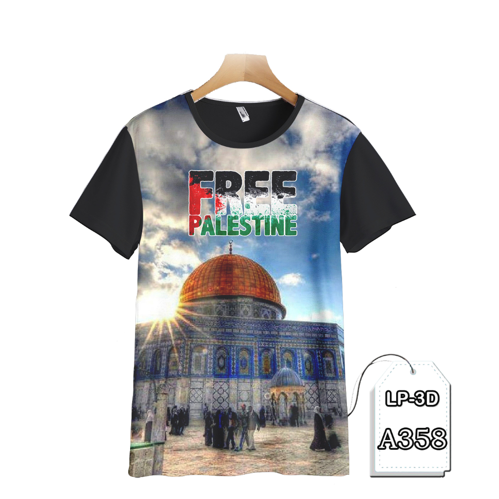 KAOS PALESTINA KAOS Anak Palestine Pakaian Muslim #LP3D-A358