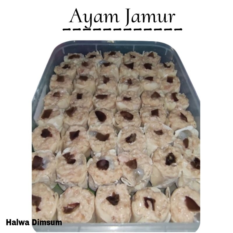 

DimSum Ayam Jamur Full daging