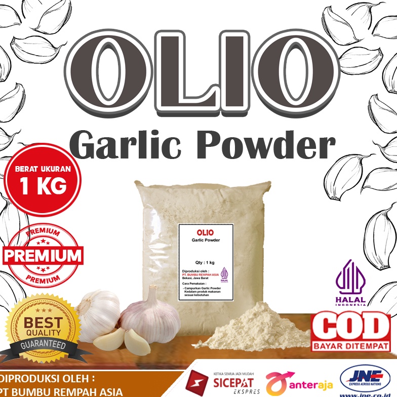 

Terbaru 55 Garlic Powder Bawang Putih Bubuk 1kg