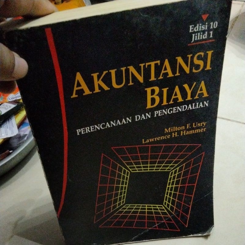 AKUNTANSI BIAYA EDISI 10 JILID 1 Milton F.Usry Lawrence,Hammer ERLANGGA