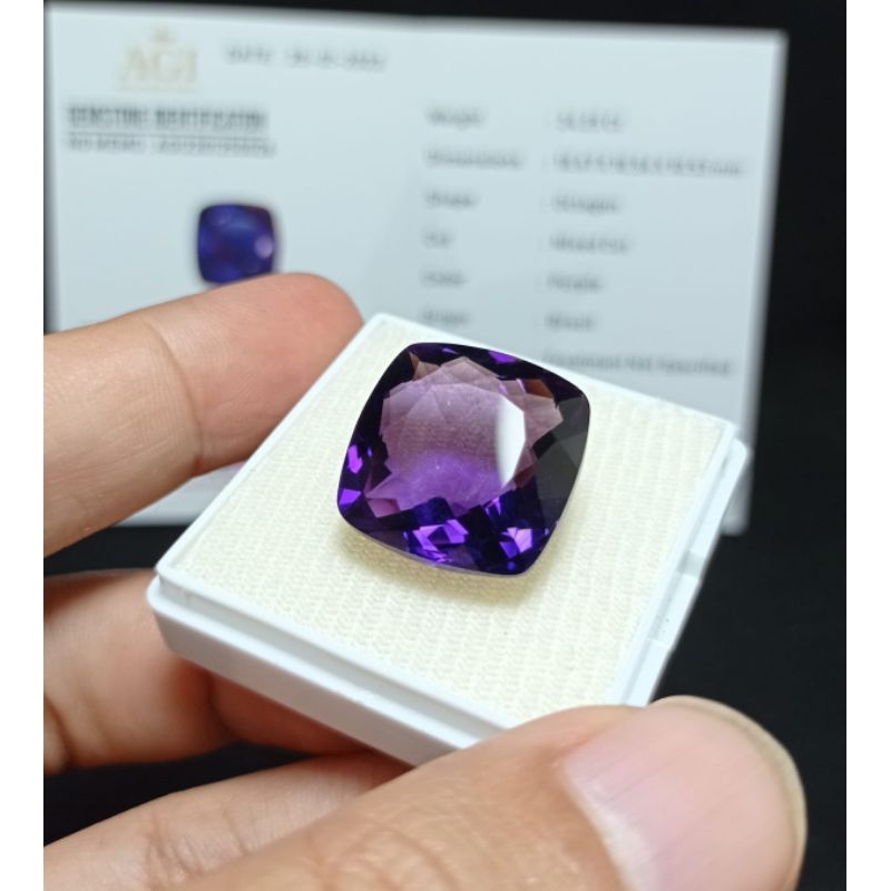 TERBAIK BATU LOSTONE KECUBUNG AMETHYST HIGH QUALITY BERSERTIFIKAT ASLI